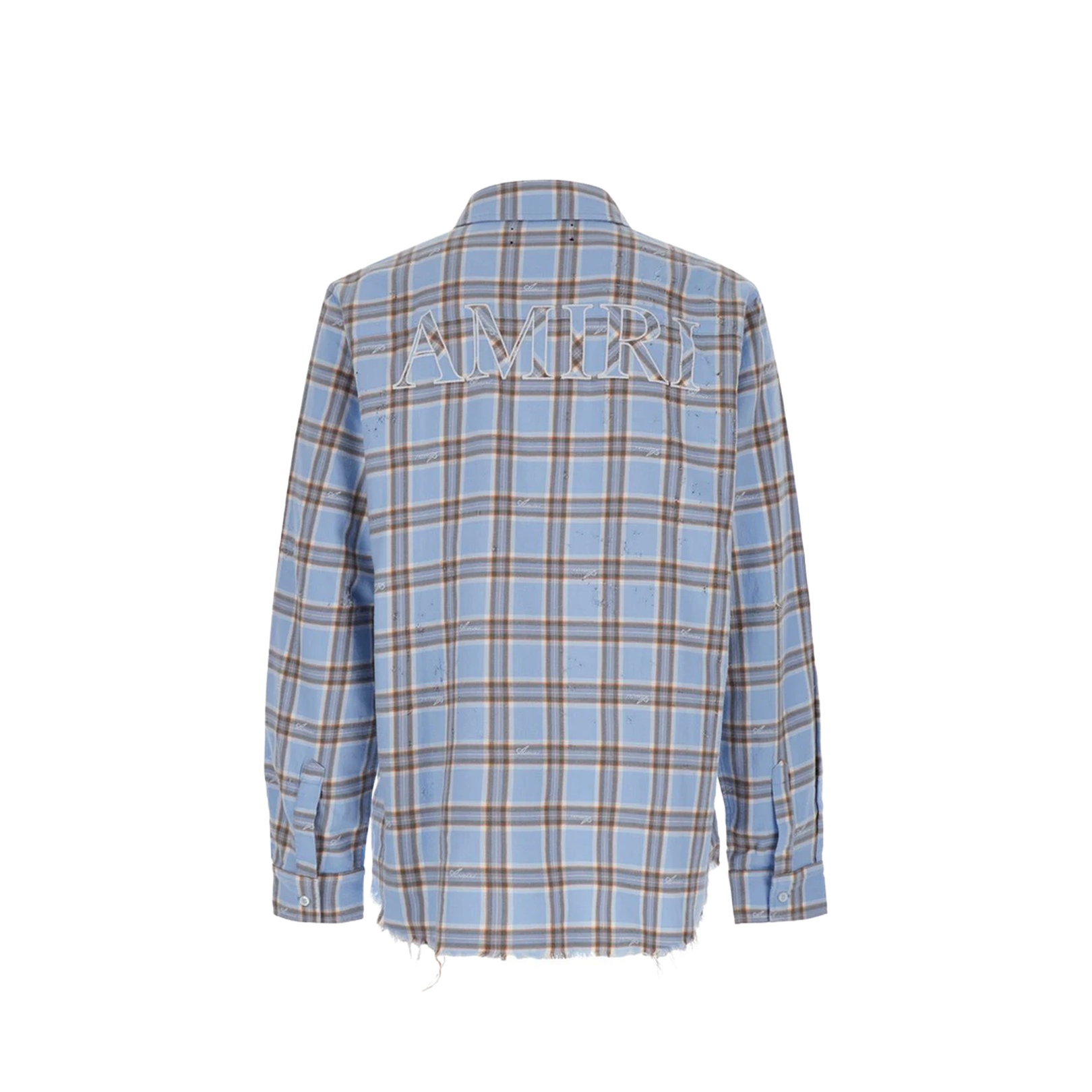 Checkered Print Cotton Shirt - Image 2