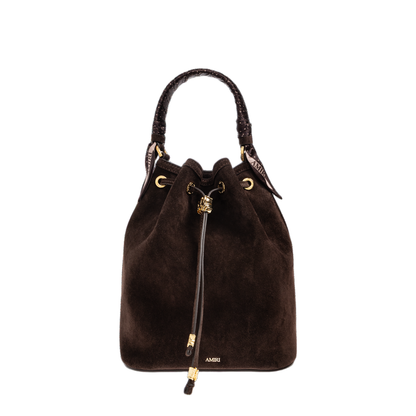 Suede Handbag - Image 1