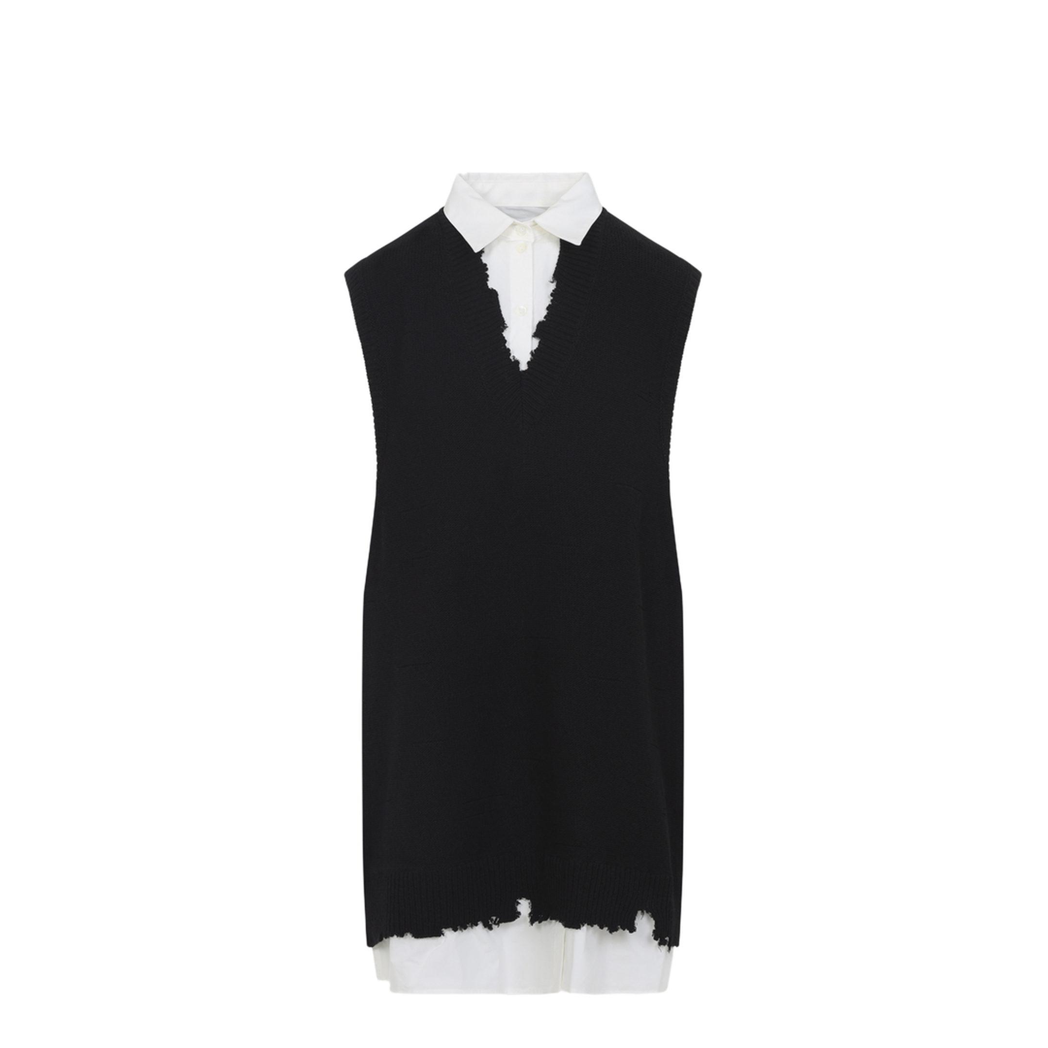 Cotton Mini Dress - Image 3