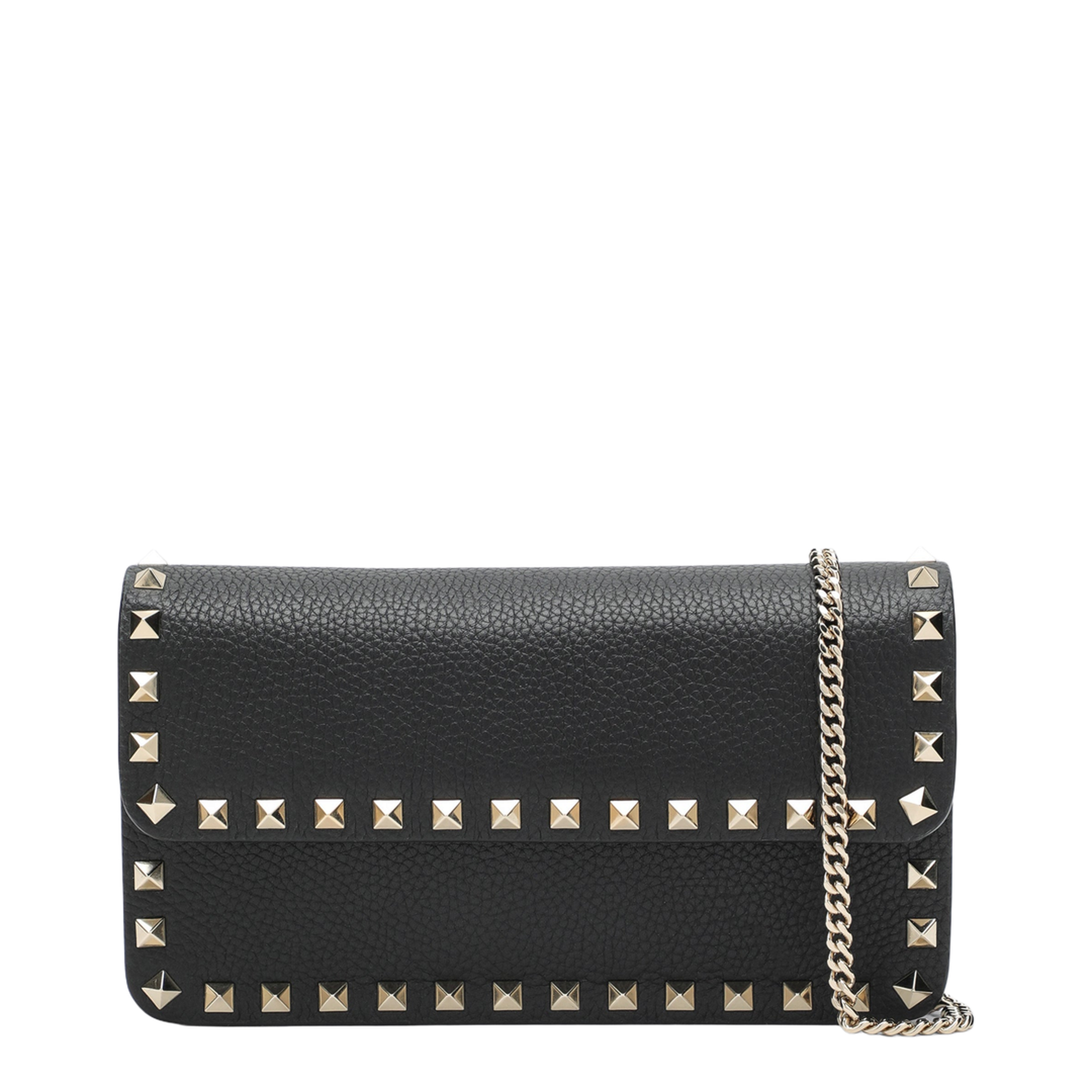 Pouch with black Rockstud chain - Image 1