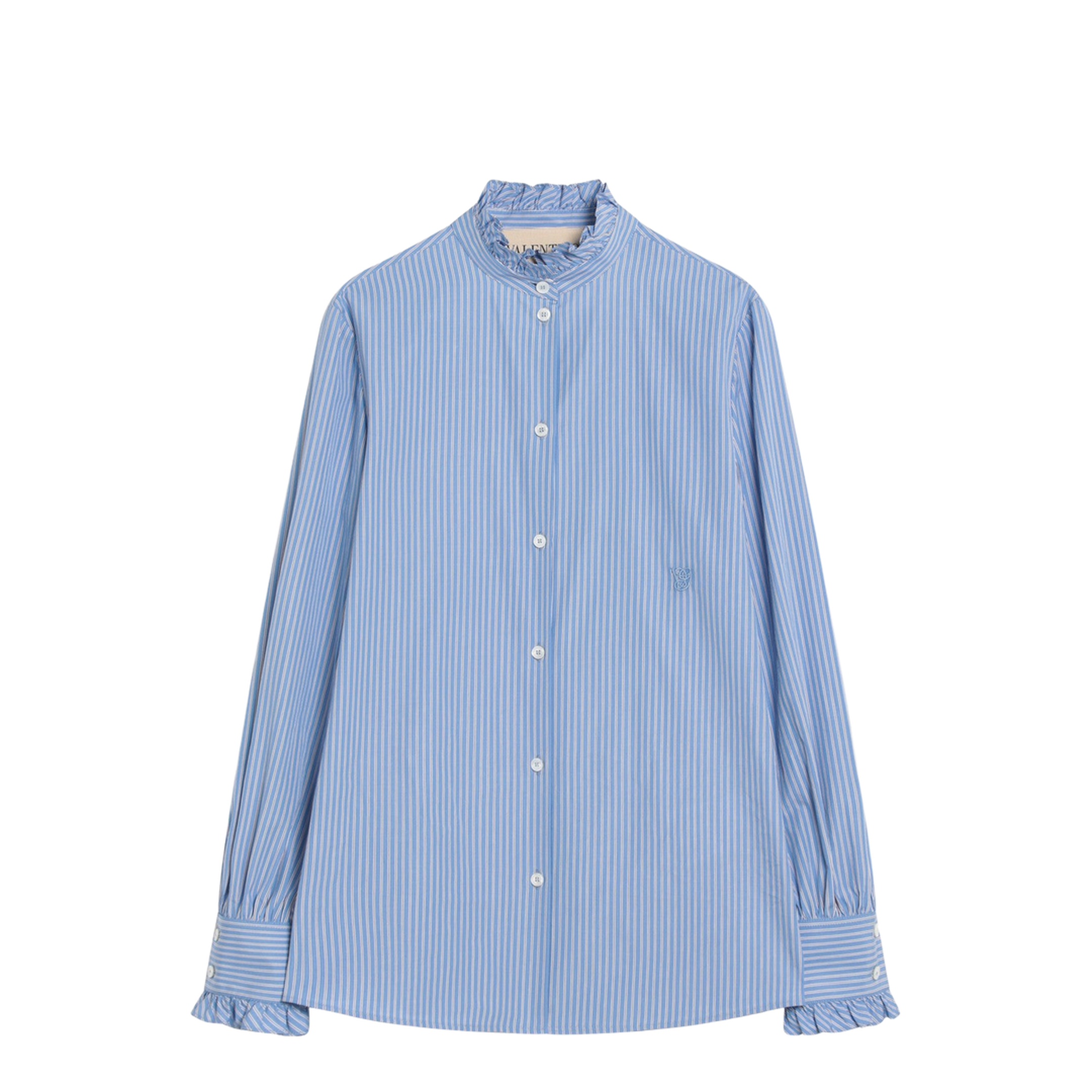 Classic Stripe Poplin Shirt - Image 1