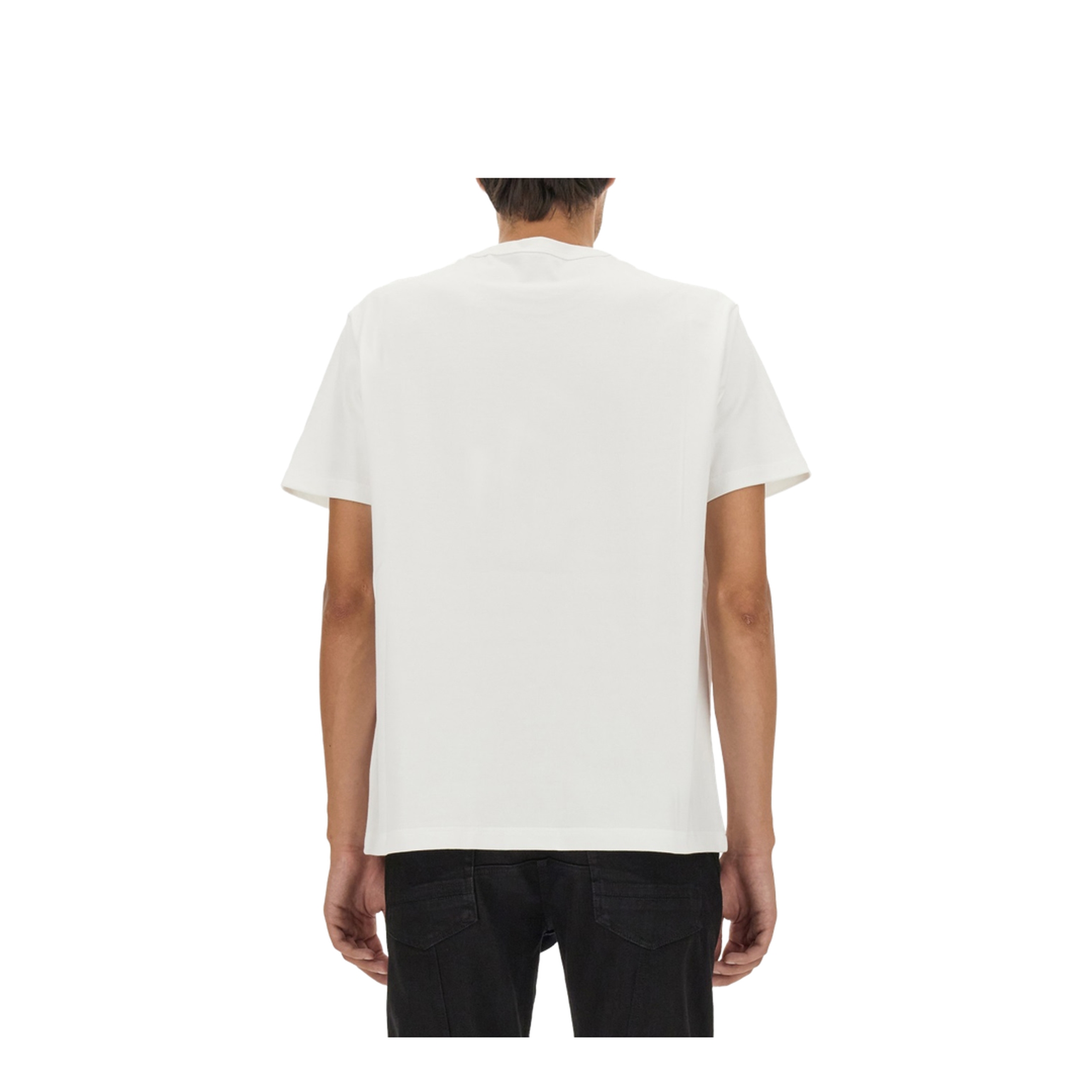 White Cotton T-Shirt - Image 3