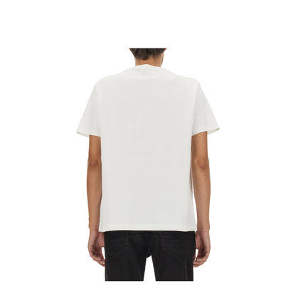 White Cotton T-Shirt - Image 3