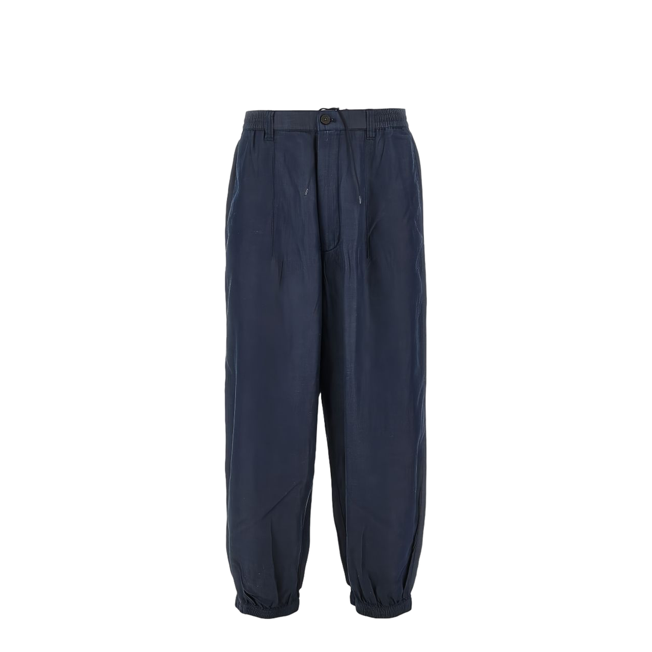 Cotton Blend Trousers - Image 1
