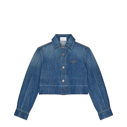 Shirt in Medium Blue Denim - Image 1