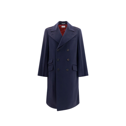 Double Breasted Wool Coat - Image 1