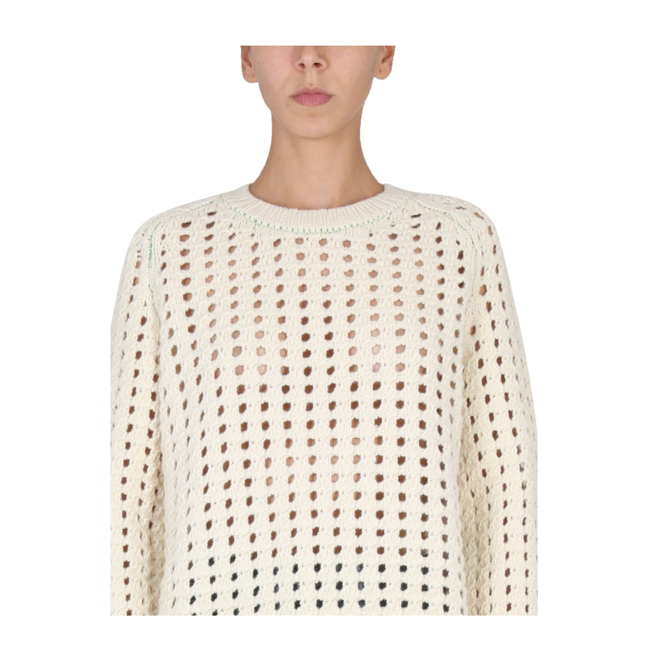 Lace Knit Sweater - Image 4