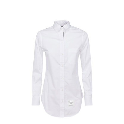 Button-down shirt in white - Image 3