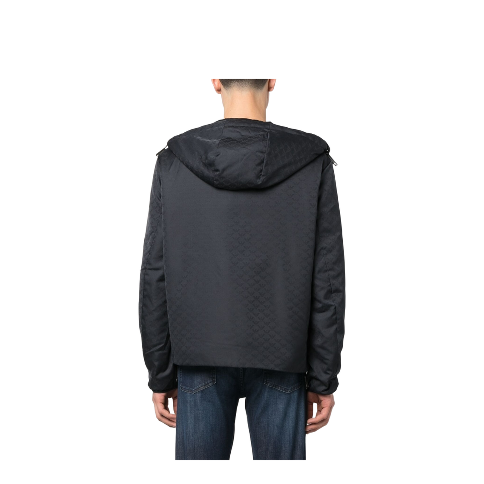 Allover Logo Down Jacket - Image 5
