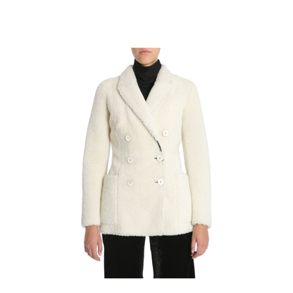 White Wool Coat - Image 3