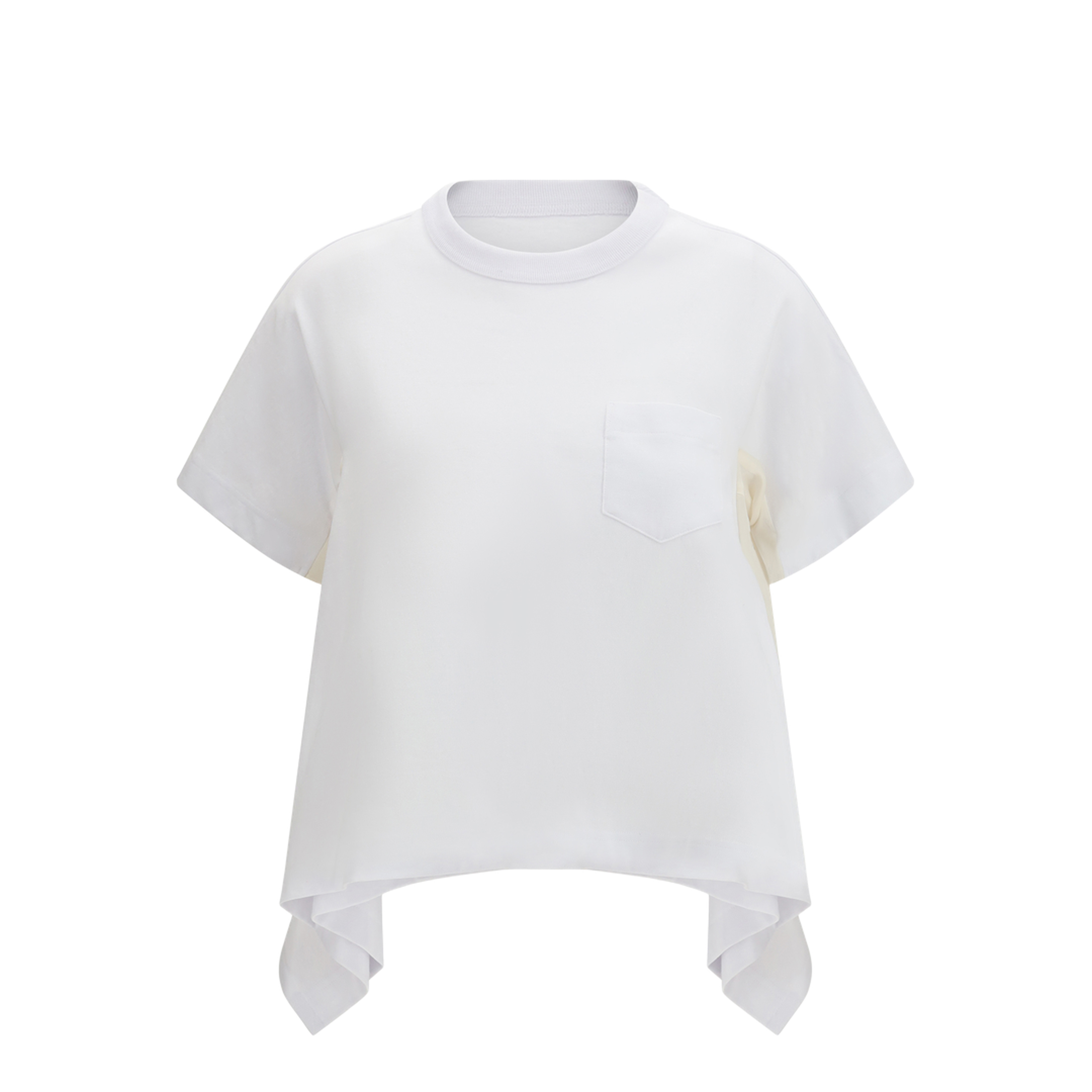 Pocket and Draped T-Shirt - Image 1
