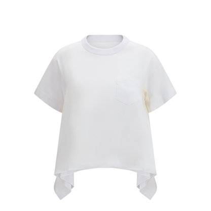 Pocket and Draped T-Shirt - Image 1