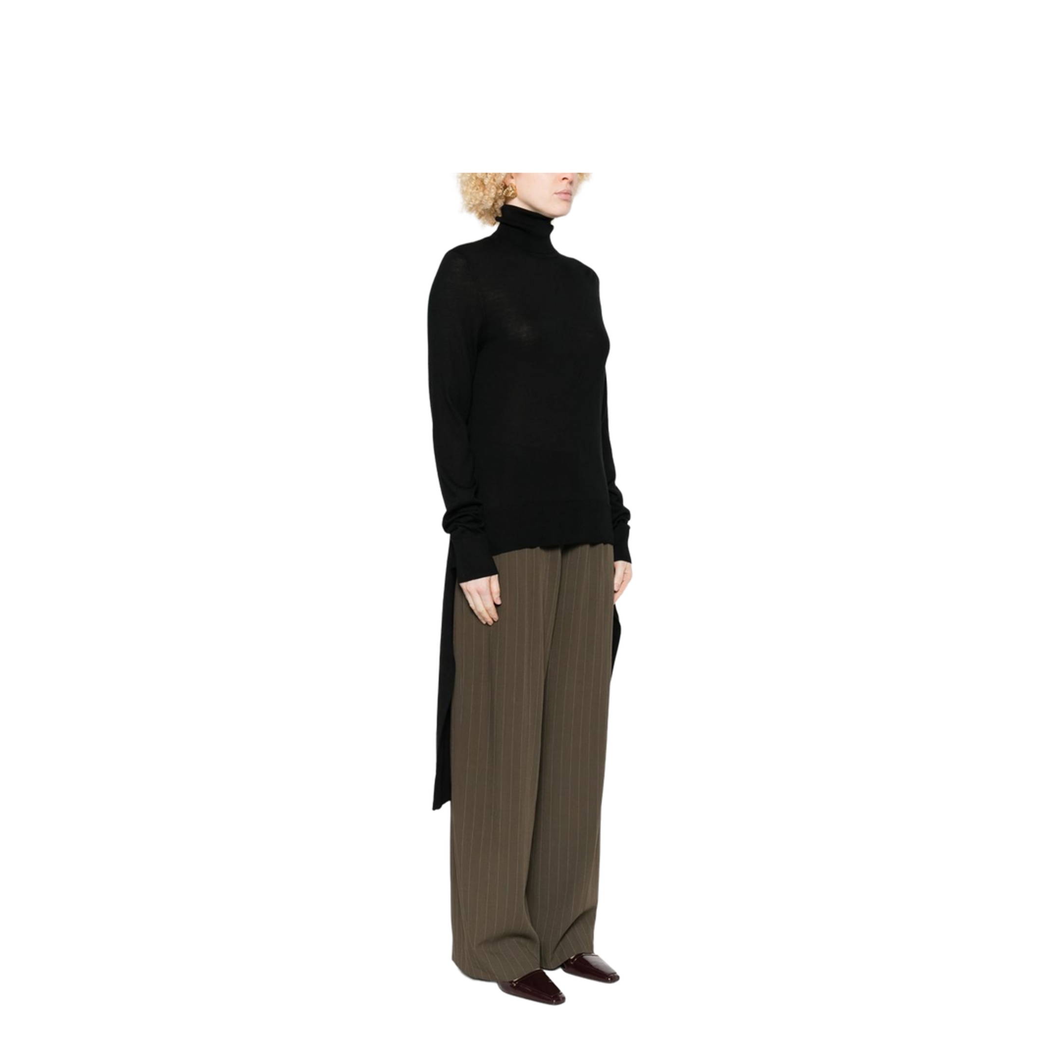 Wool and Silk Turtleneck - Image 5