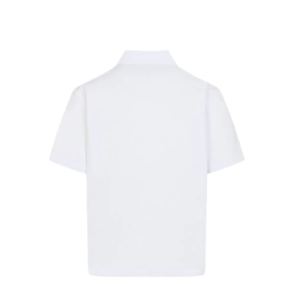 Logo Cotton Piqué Polo Shirt - Image 2