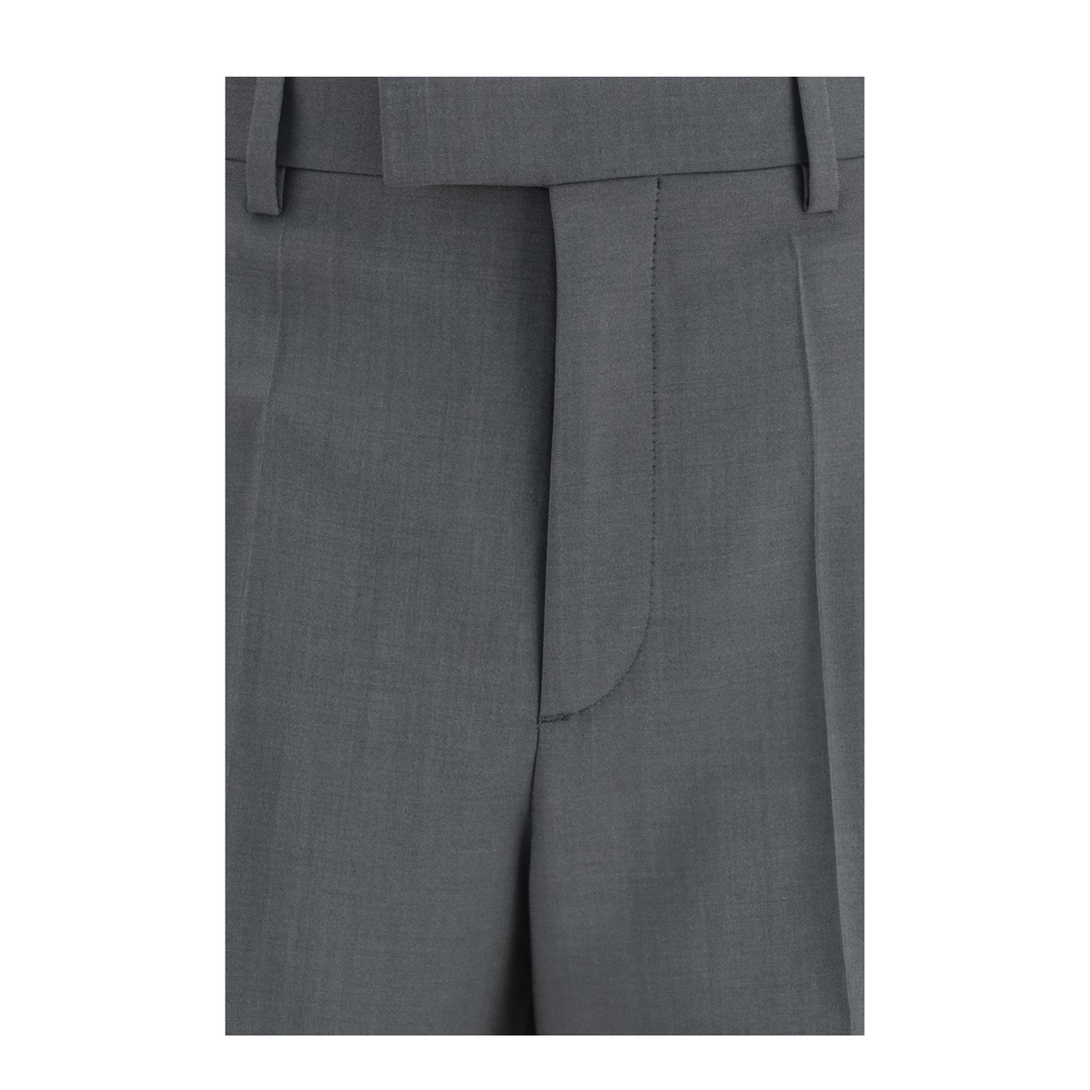 Wool and Mohair Tailored Pants - Image 3