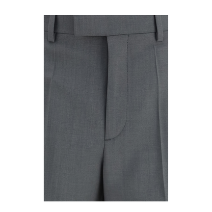 Wool and Mohair Tailored Pants - Image 3