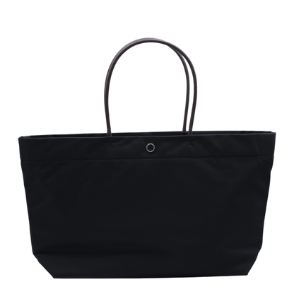 Ella Twist Nylon Shoulder Bag With Maxi Front Logo Patch - Image 4