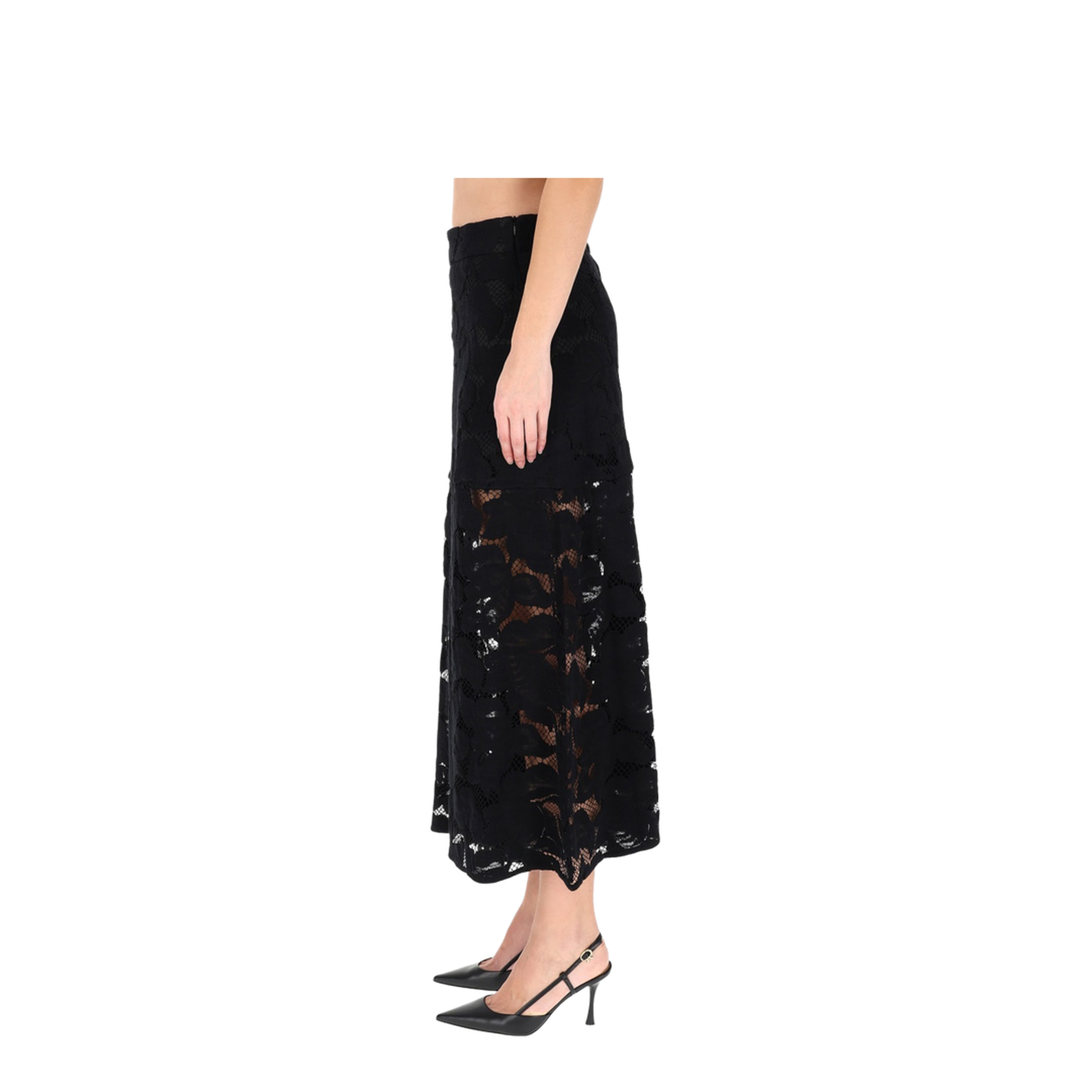 Lace Midi Skirt - Image 3