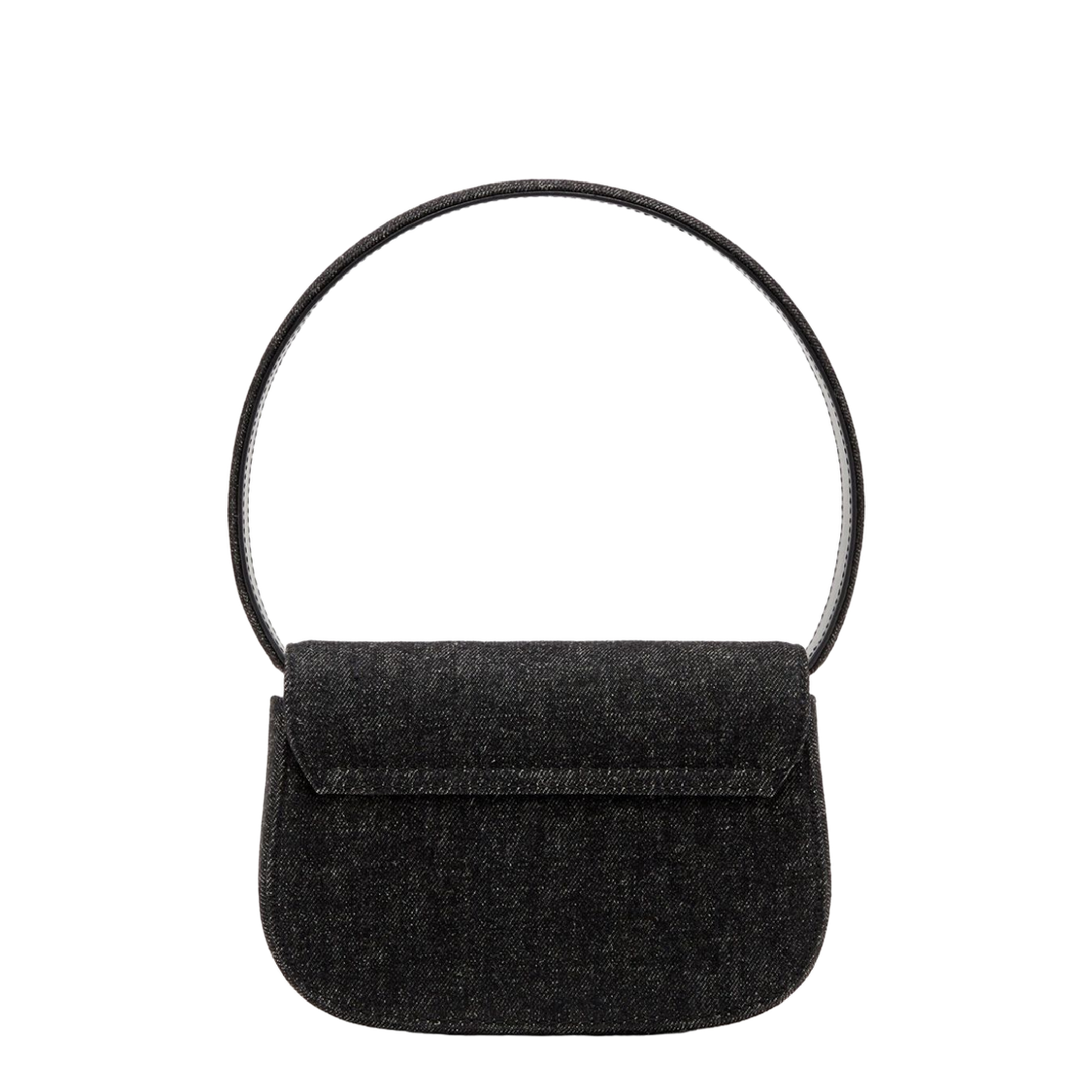 1DR Canvas Shoulder Bag - Black - Image 3