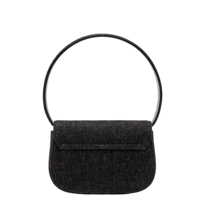 1DR Canvas Shoulder Bag - Black - Image 3
