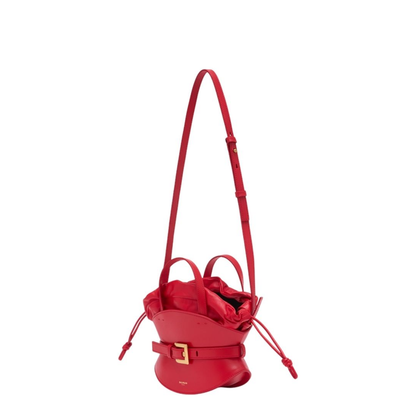 Shuffle Mini Shoulder Bag Leather Red - Image 2