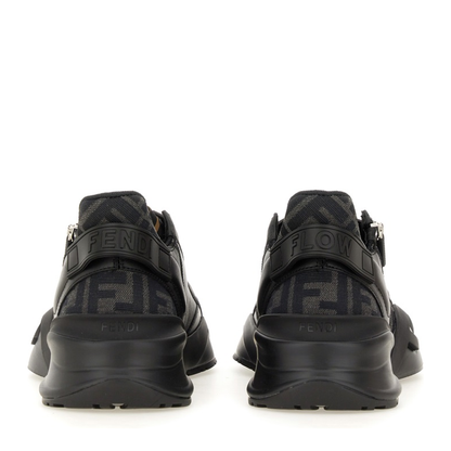 Flow Trainers Leather Black - Image 5