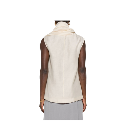 Blouse with Scarf - Image 4
