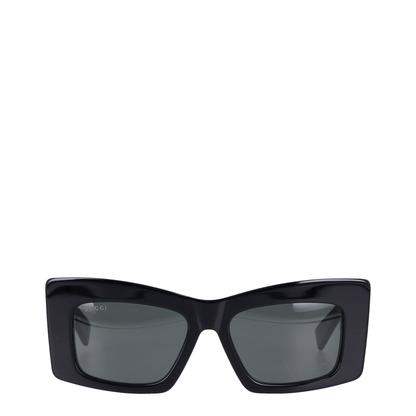 Black Oversize Frame Sunglasses - Image 1