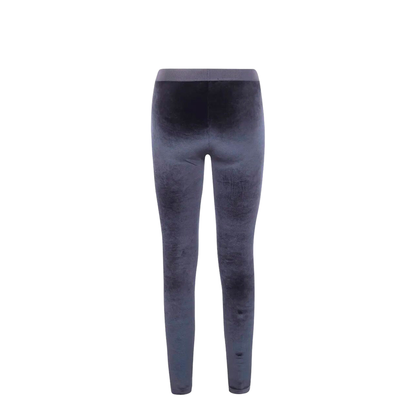 Stretch Lustrous Velour Signature Leggings - Image 7
