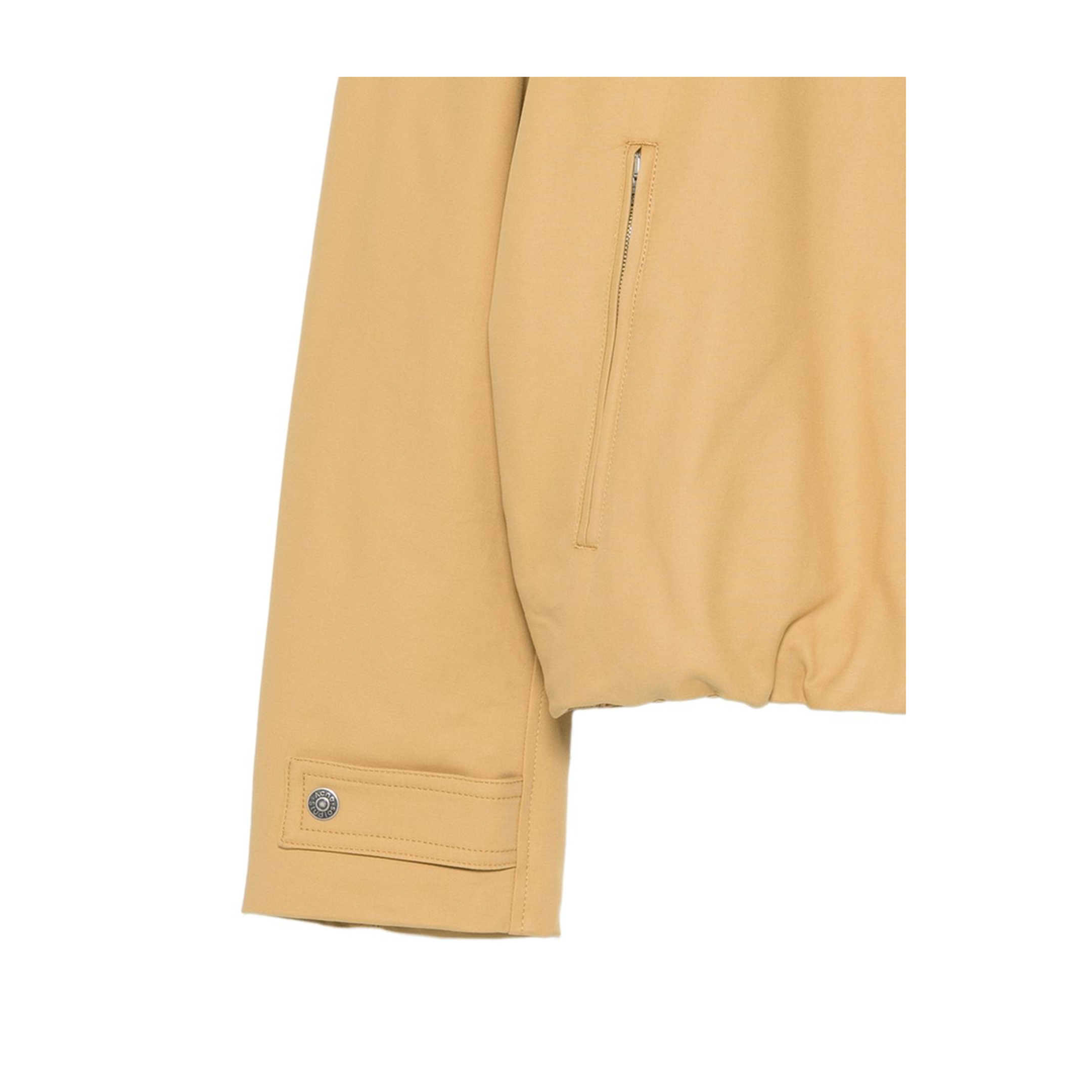 Jacket with Contrasting Collar - Image 3