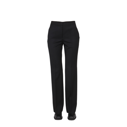 Wool Grain De Poudre Pants - Image 1