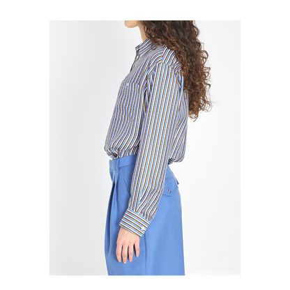 Oversized Striped Shirt - Image 3