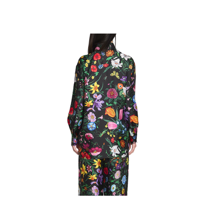 Printed Silk Twill Shirt - Image 4