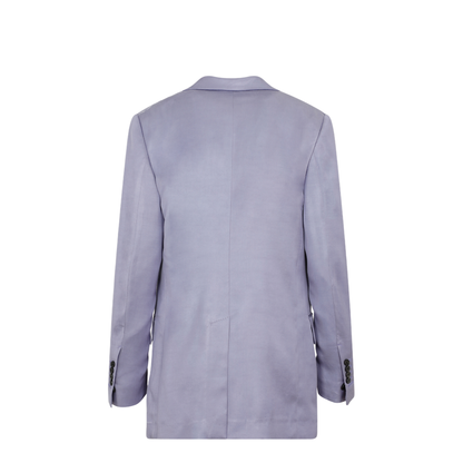 Soft Fluid Twill Boyfriend Jacket - Image 4
