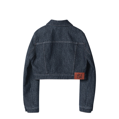 Cropped Denim Jacket - Image 2