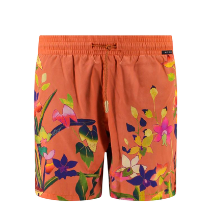 Floral Print Swimtrunks - Image 1