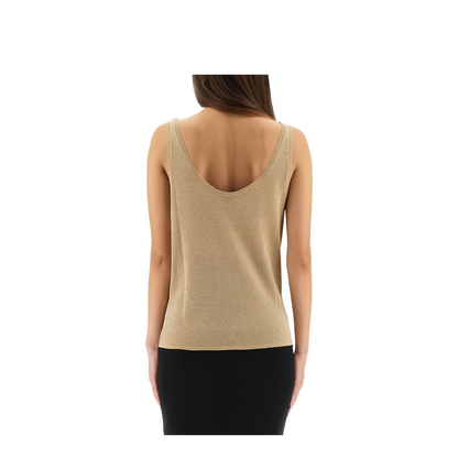 Lurex Knit Tank Top - Image 3