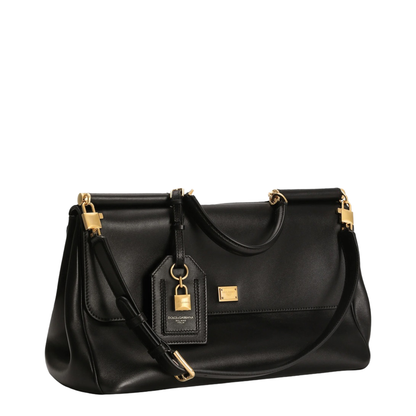 Maxi My Sicily Handbag in Plongé Calfskin - Image 3