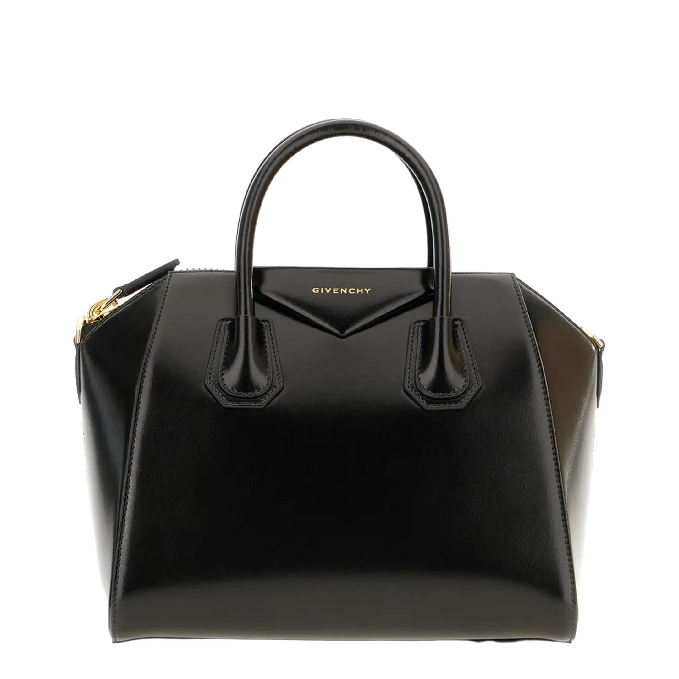 Antigona Small Leather Shoulder Bag - Image 1