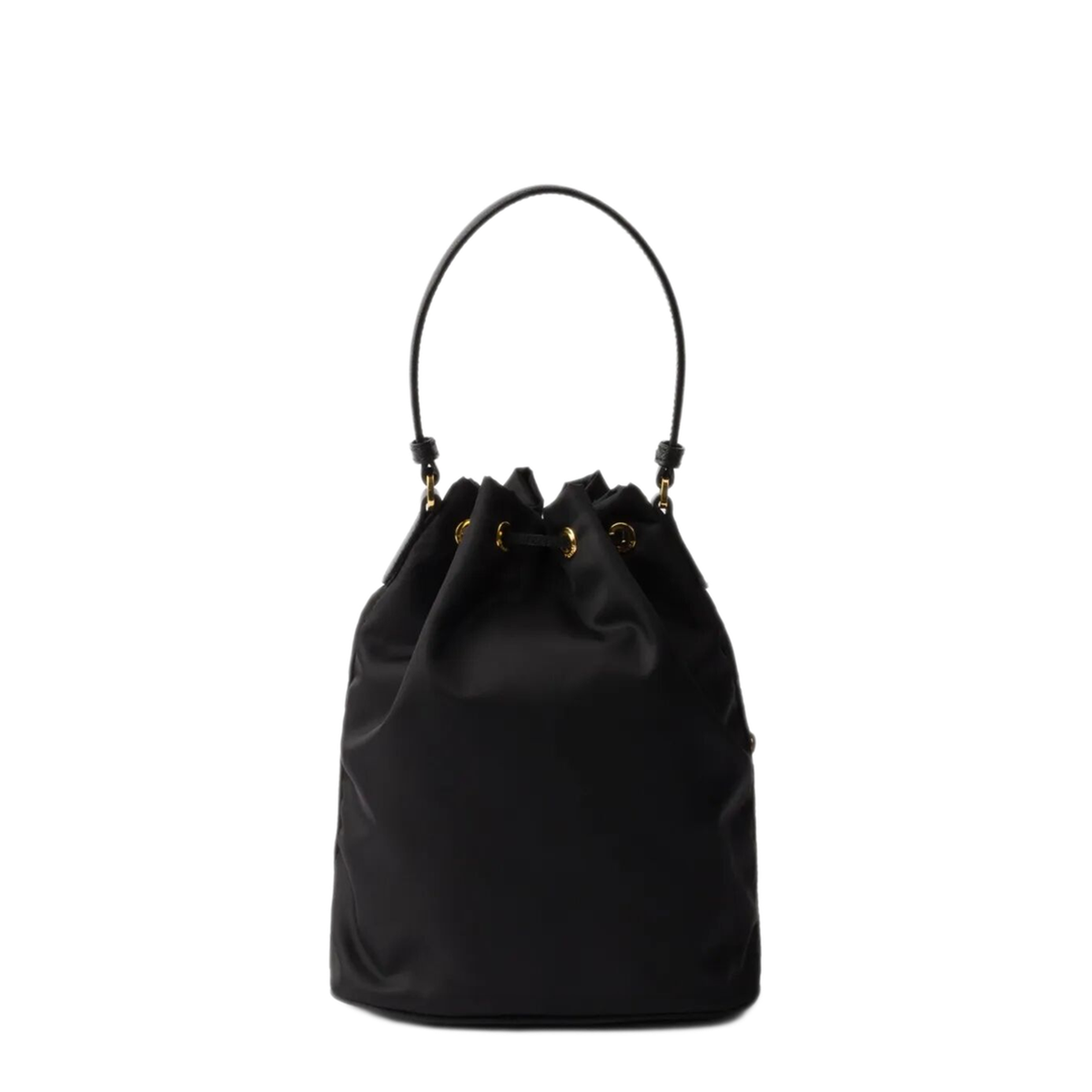Duet Re-Nylon Bucket Shoulder Bag - Nero - Image 3