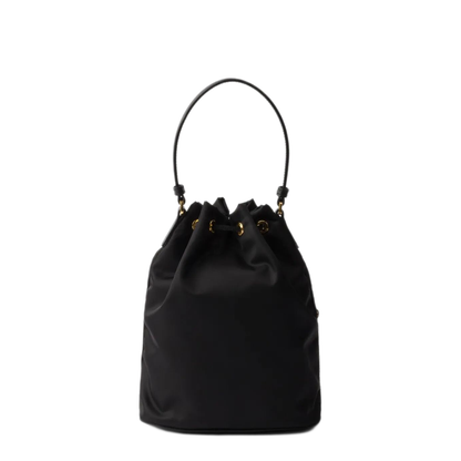 Duet Re-Nylon Bucket Shoulder Bag - Nero - Image 3