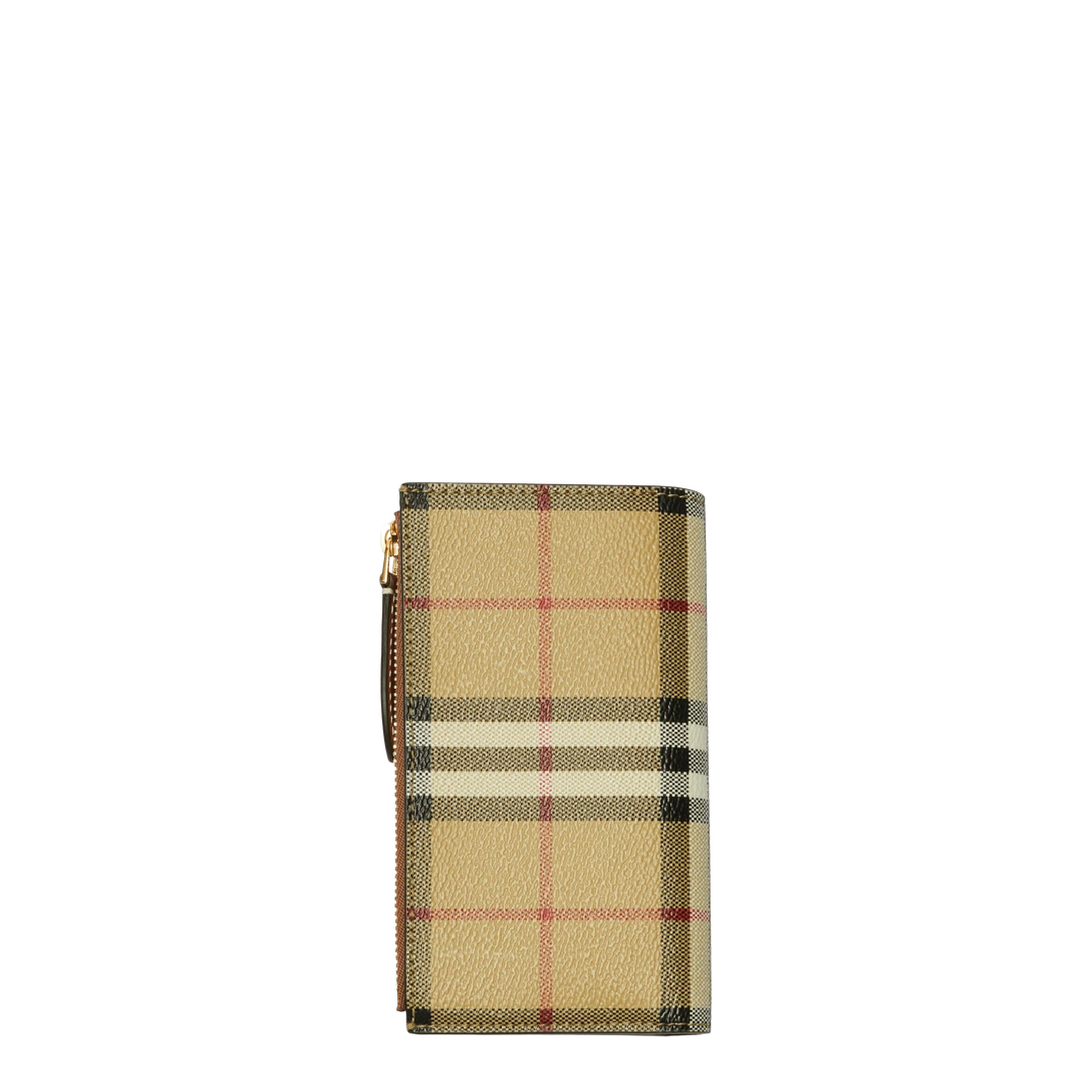 Medium Vintage Check Bifold Wallet - Image 2