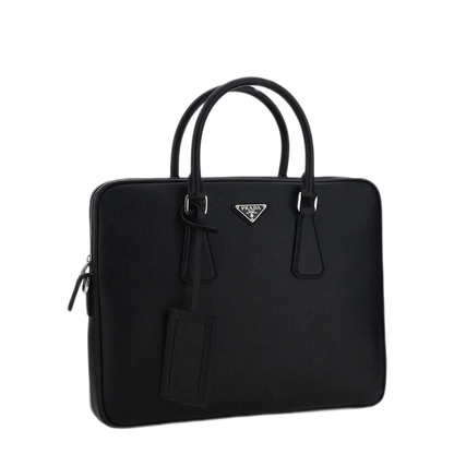 Saffiano Leather Briefcase - Image 4