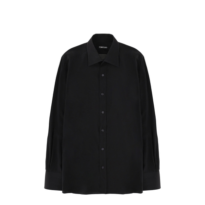 Shirt with Classic Collar - Image 1