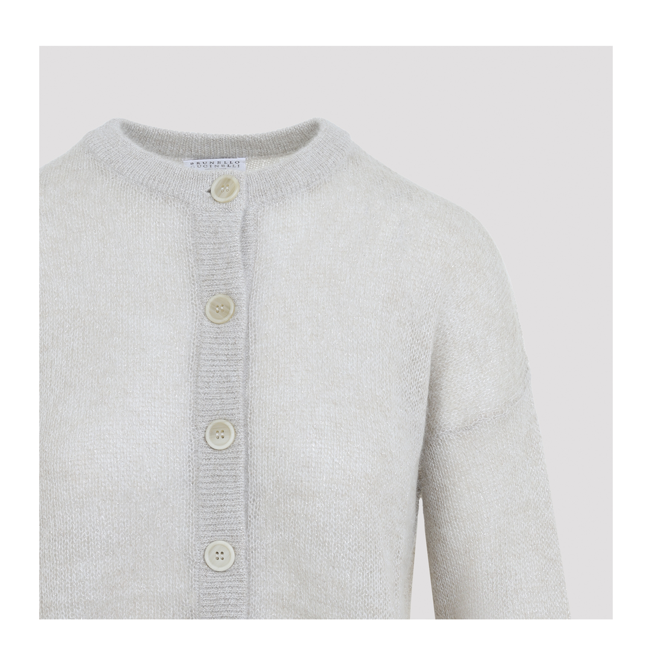 Shimmer Knit Cardigan - Image 5