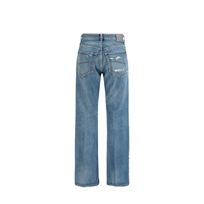 Straight-leg Denim Jeans - Image 2