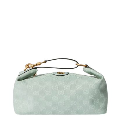 Vanity Medium Canvas Handbag - Blue - Image 1