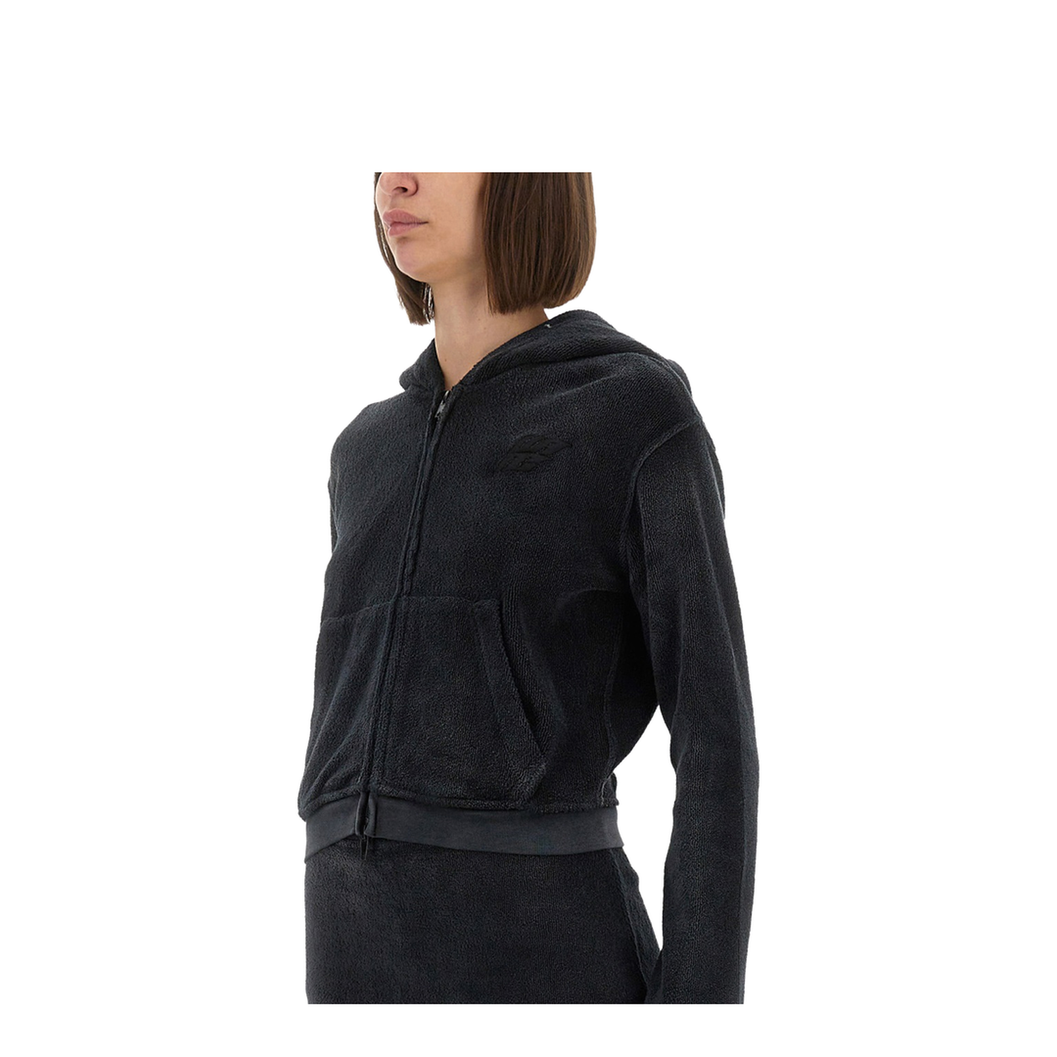 Cotton Terry Sweatshirt With Zipper - Image 4
