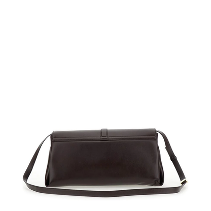 Bordeaux Crossbody Bag With Gancini Buckle Detail - Image 2
