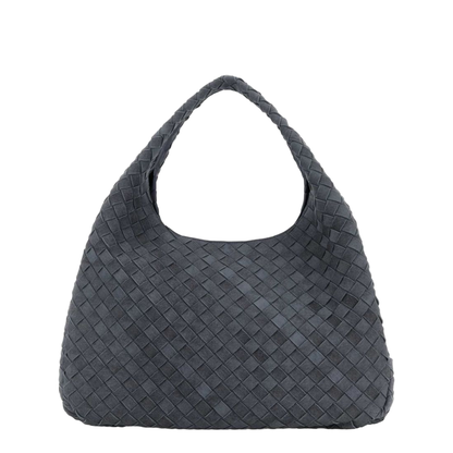 Campana Large Lambskin Shoulder Bag - Cloudy indigo - Image 1